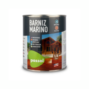 BARNIZ MARINO PASSOL 1/4 GALÓN CAOBA