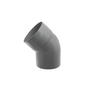 CODO SANITARIO GRIS 75 MM 45°