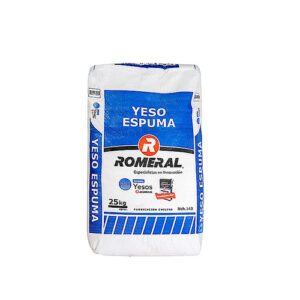 YESO ESPUMA ROMERAL 25 KG 